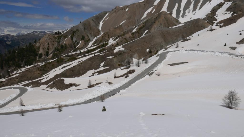 descente versant nord