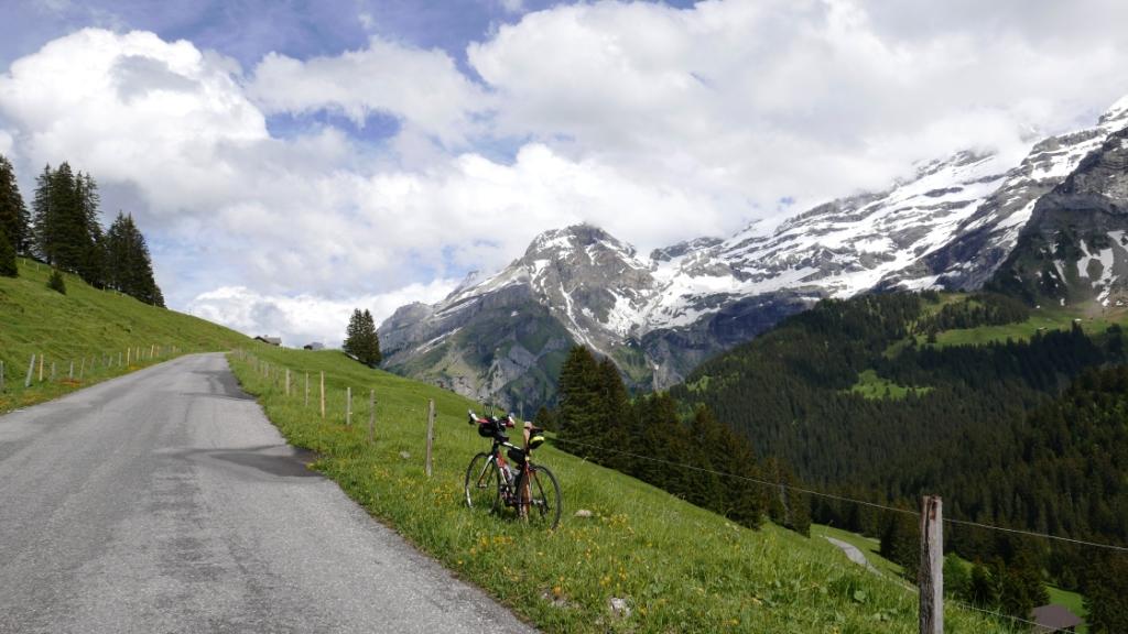 grimpée Col de la Croix. Montagne des Diablerets