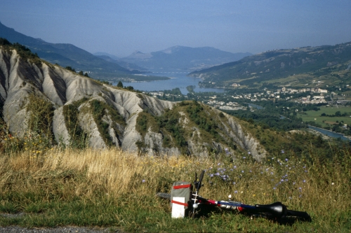 A la sortie d' Embrun
