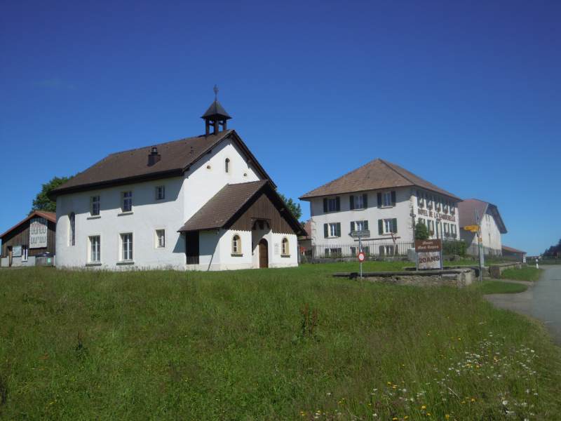 Chapelle Mt Repais, au col de la Caquerelle