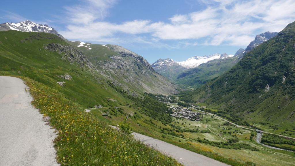 Bonneval sur Arc, déjà loin en bas !