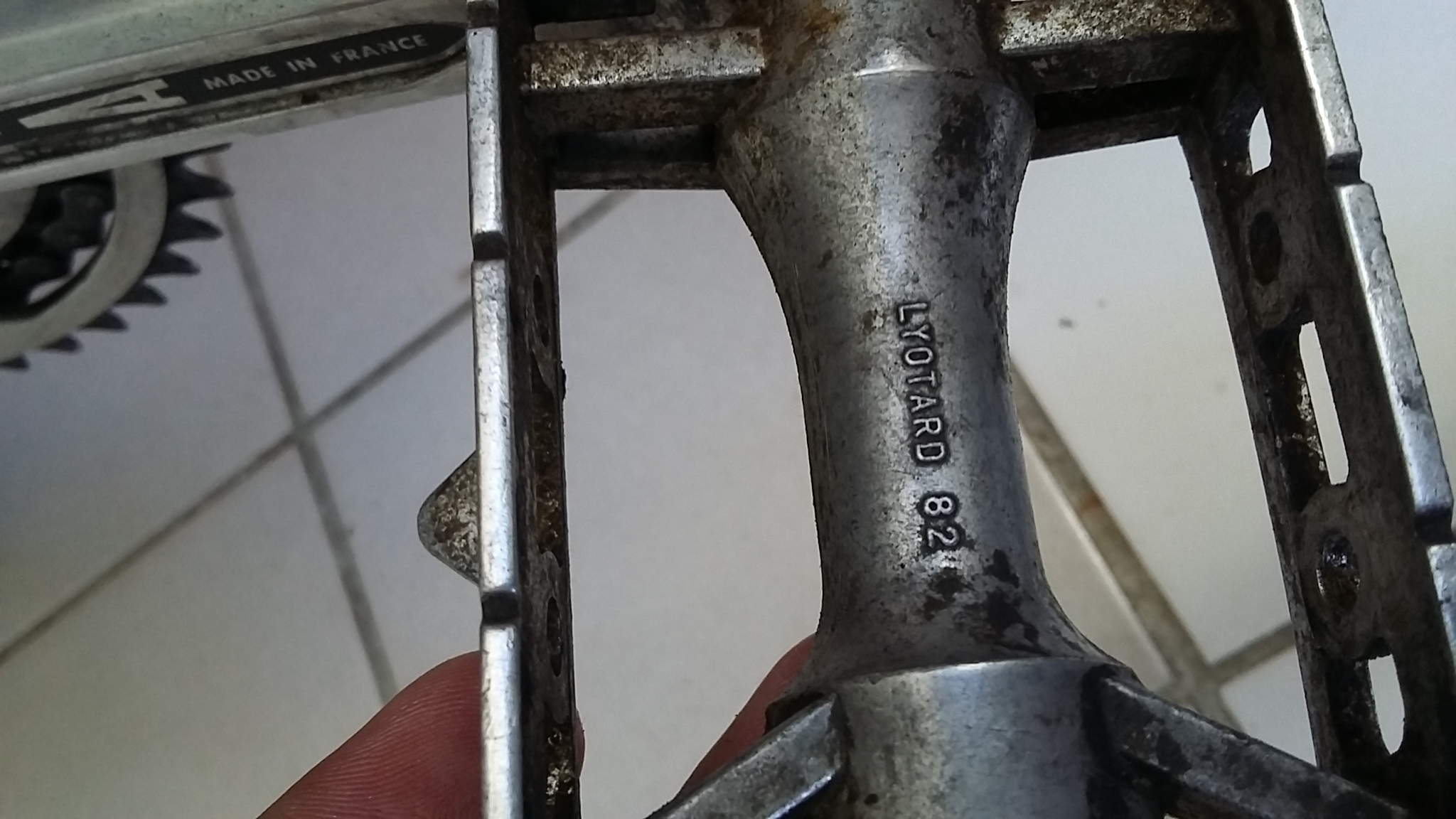 la pédale, marque Loytard 82
