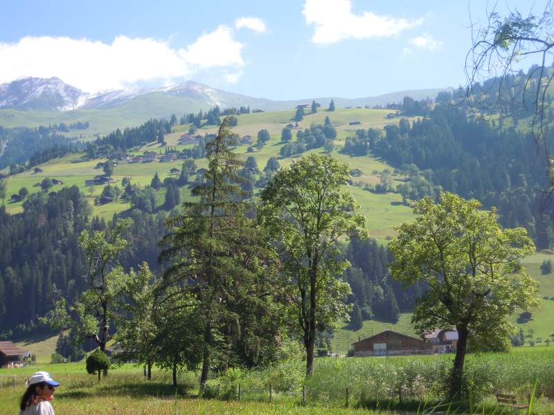 Tout en haut, le col...