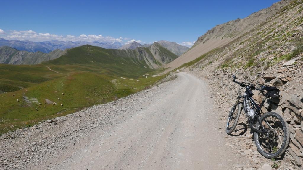 Sortie du tunnel, descente Embrunaise