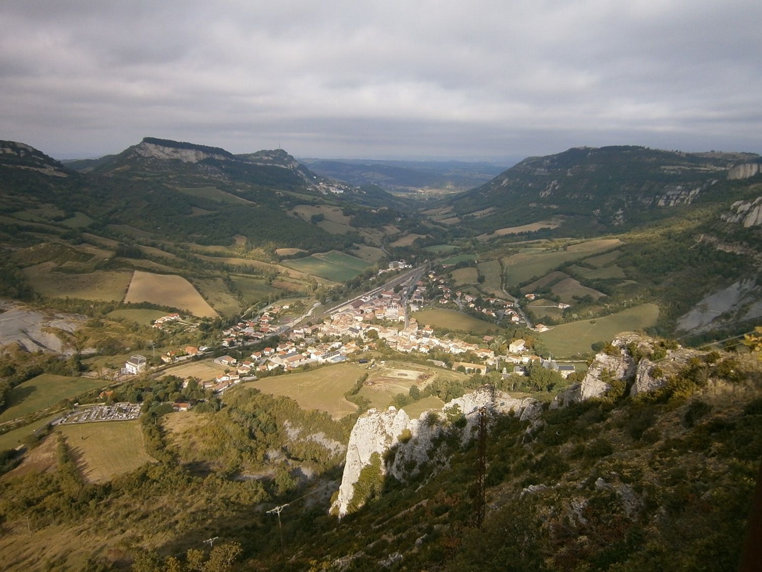 Tournemire vu de la croix de Crépougnac