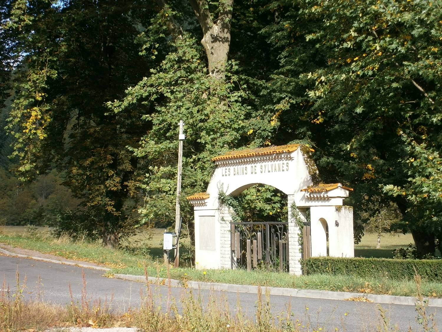 Les anciens bains de Sylvanes