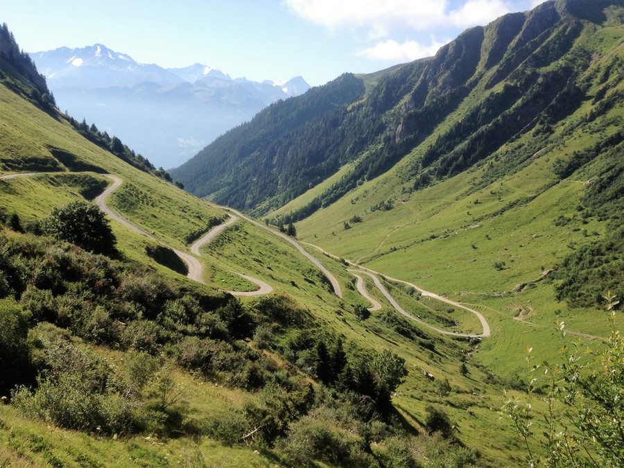 Montée au Cormet d'Arêches côté Tarentaise