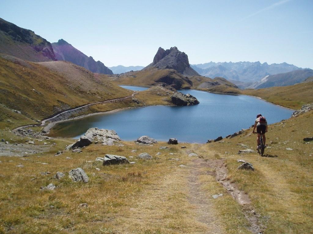 VTT Lac de Roburent, Larche 04/Italie