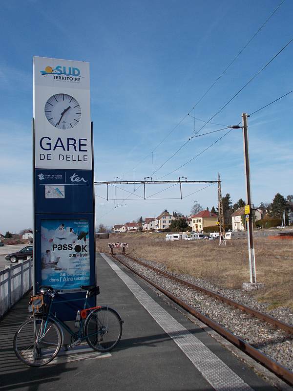 Gare de Delle, 8 mars 2015