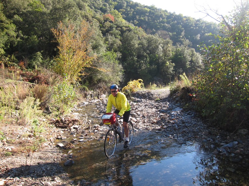 Traversée avec portage et traversée du gué