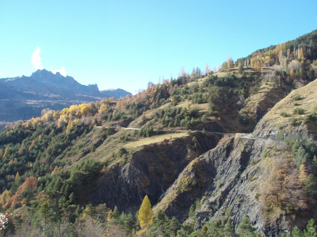 Route Embrun-Réallon