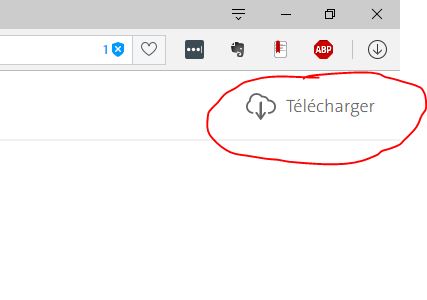 Cliquer sur télécharger
