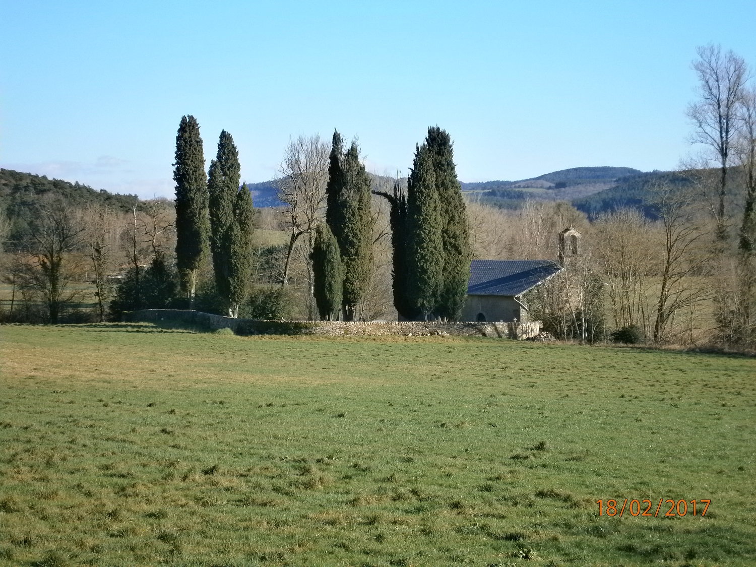 La petite chapelle St Amant de Latour sur Sorgues