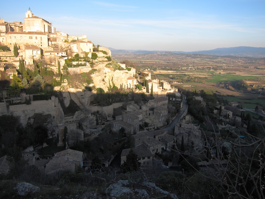 Gordes dasn la lumière du soir