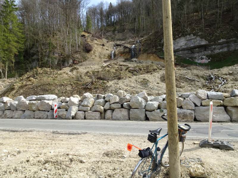 Site de l'éboulement