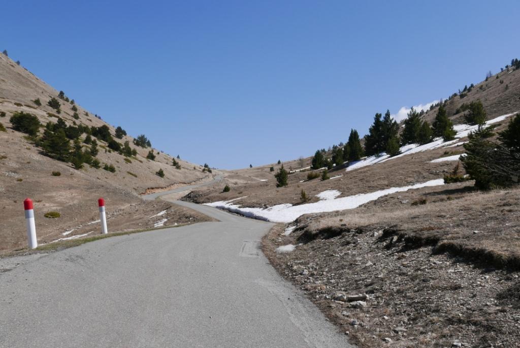 Col du Noyer en vue !!