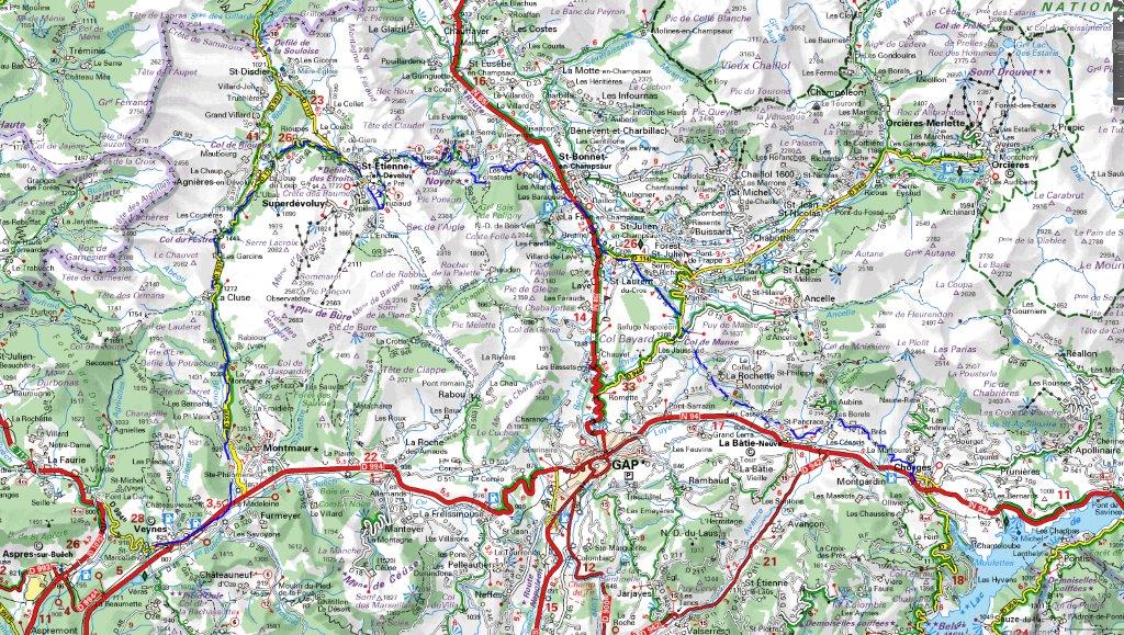 Parcours du Jour