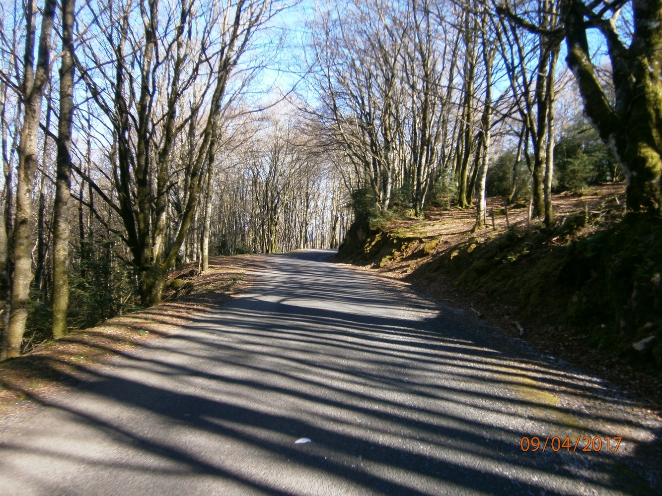 En descendant vers la ferme de Marcou et le col du Layrac