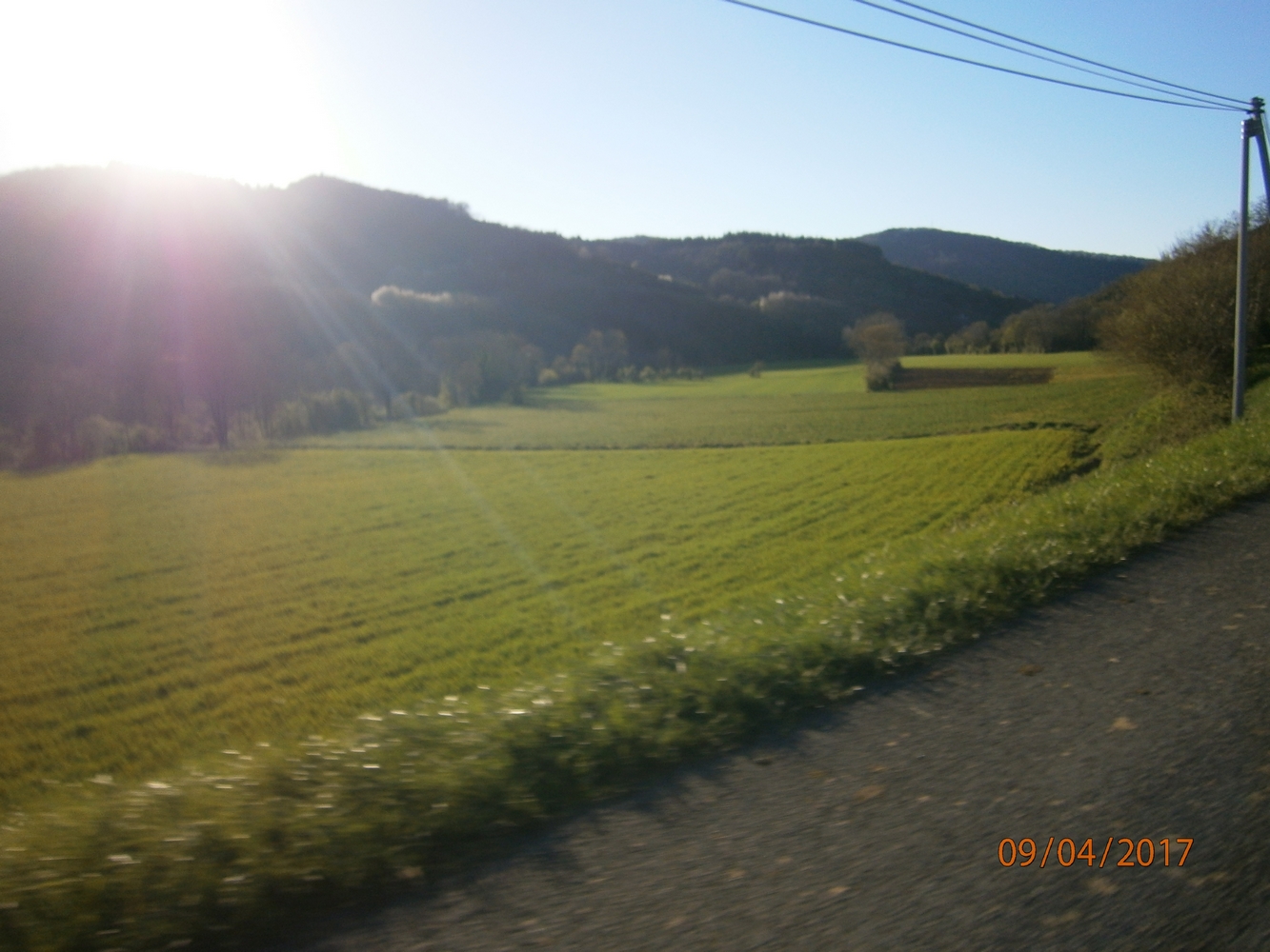 Et voila on arrive bientôt à Cénome. Il ne restera plus qu'à remonter à Montagnol pour se laisser glisser vers St Félix.