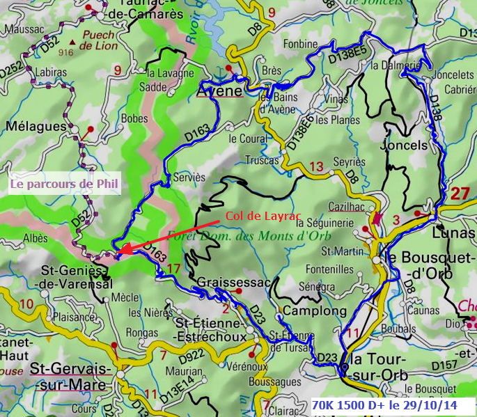 (cliquez pour ouvrir la carte zoomable et le profil sur Visugpx)