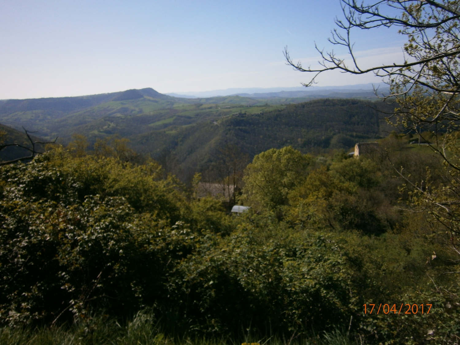 L'avant causse de St Victor que l'on ne va pas tarder à Dominer