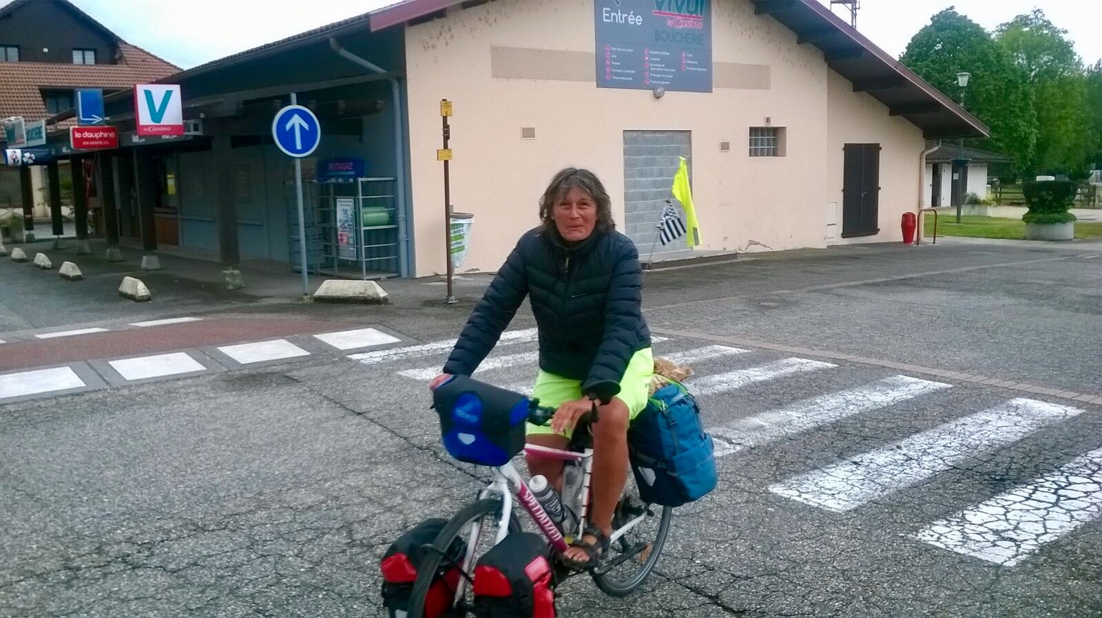 La Bretonne en action, en Savoie