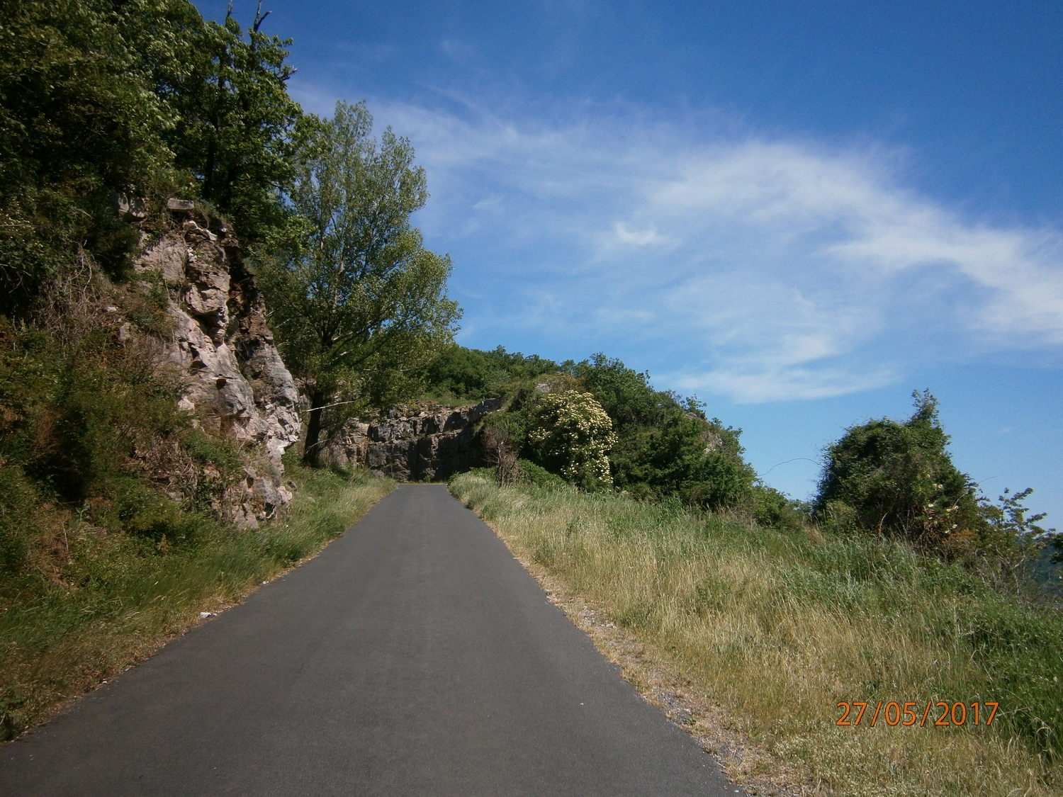 Une petite route pittoresque