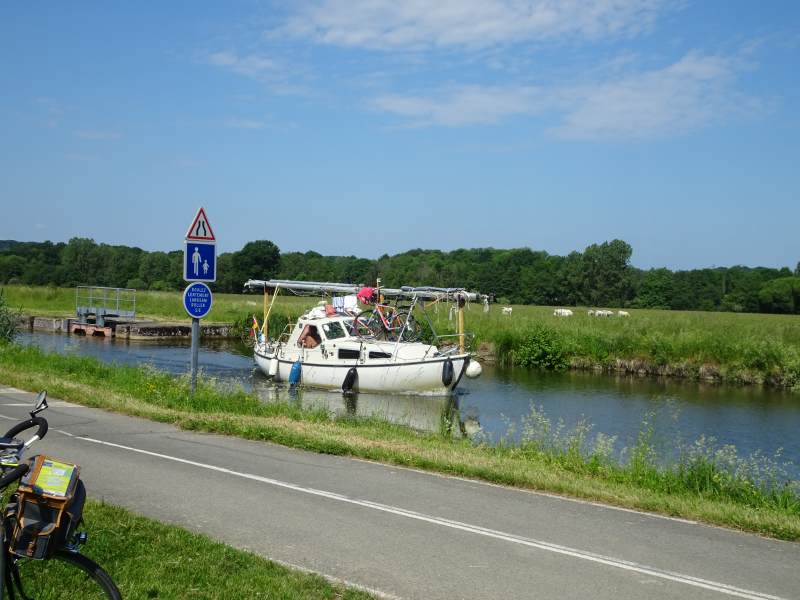 Sur L'Eurovélo 6