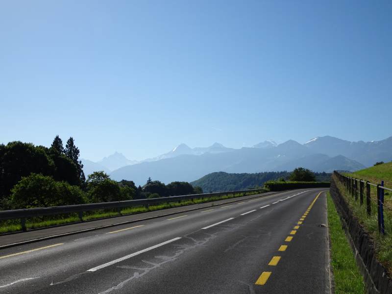 Route vers Spiez