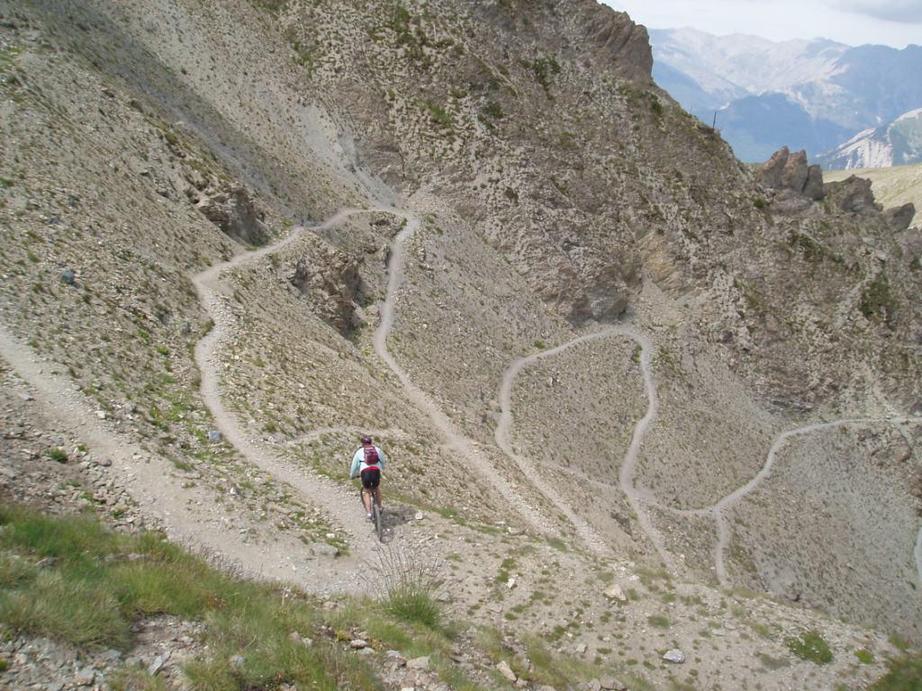 Piste du Fort de Viraysse 2780 m Ubaye