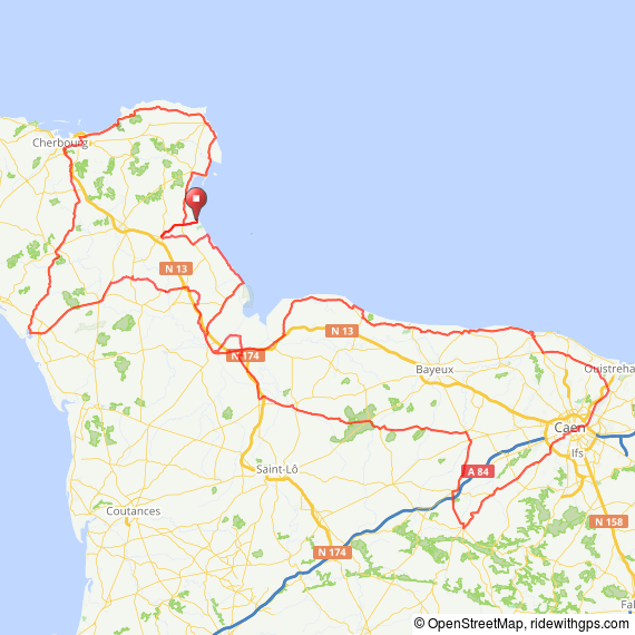 Carte du parcours