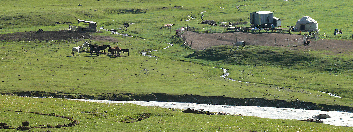 alpages peu avant le bivouac