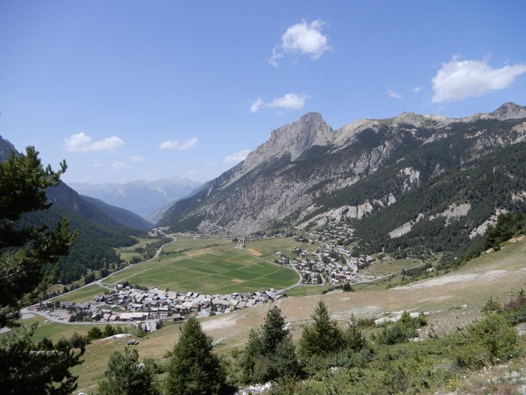 Ceillac, vu du Bois de Jalavez