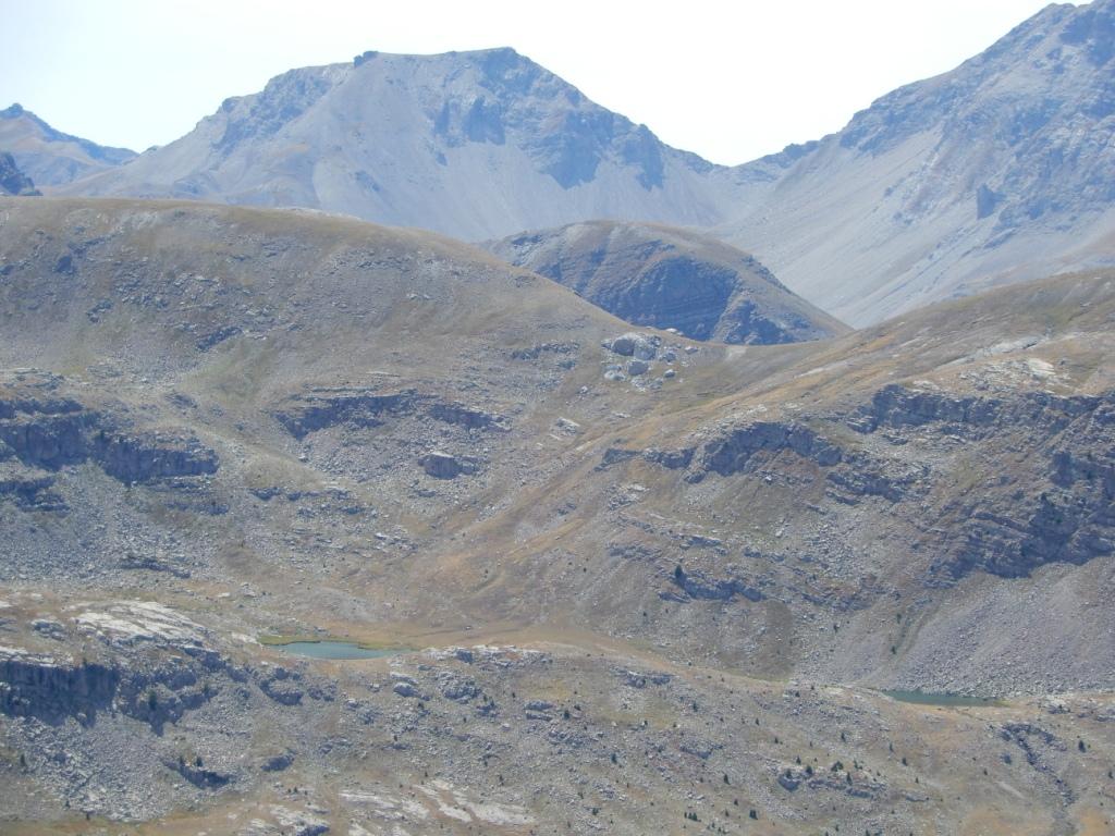 au zoom : Lacs de Braisette, bivouac précédent