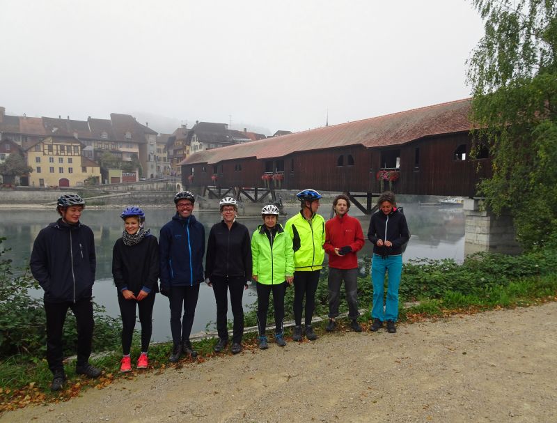 Büren an der Aare, le vieux pont en bois
