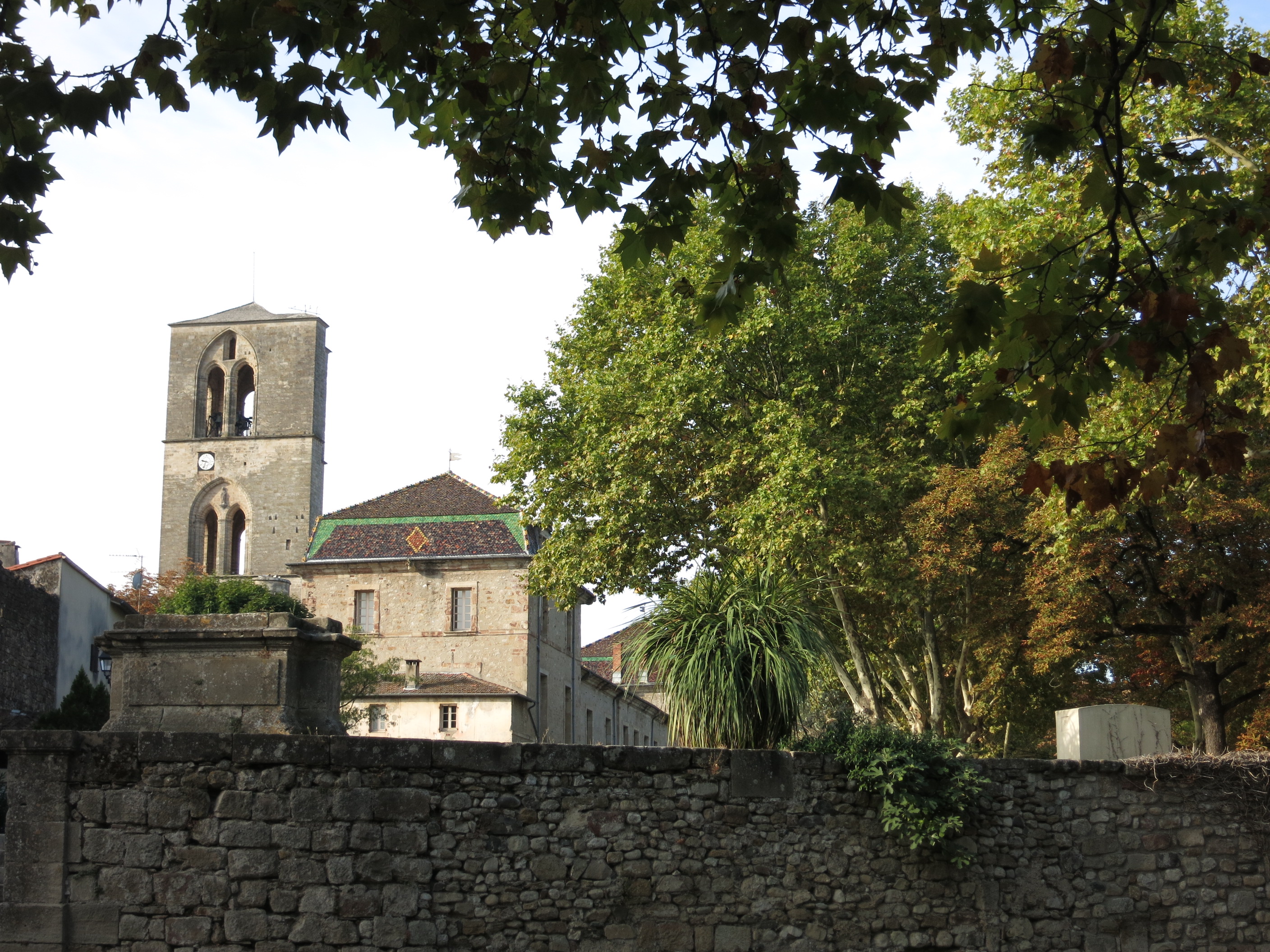 Départ de Lodève, non loin de St Fulcran