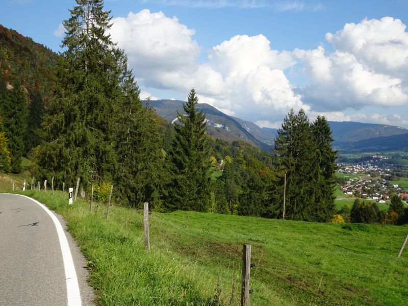 Dans la descente sur Moutier